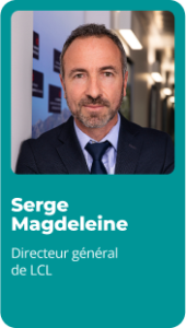 Serge Magdeleine -Directeur général de LCL
