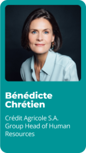 Bénédicte Chrétien - Crédit Agricole S.A. Group Head of Human Resources 